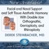 Facial and Nasal Support and Soft Tissue Aesthetic Harmony With Double Jaw Orthognathic, Genioplasty, and Rhinoplasty