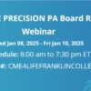 CME4LIFE PANCE PRECISION Modular Board Review January 2025