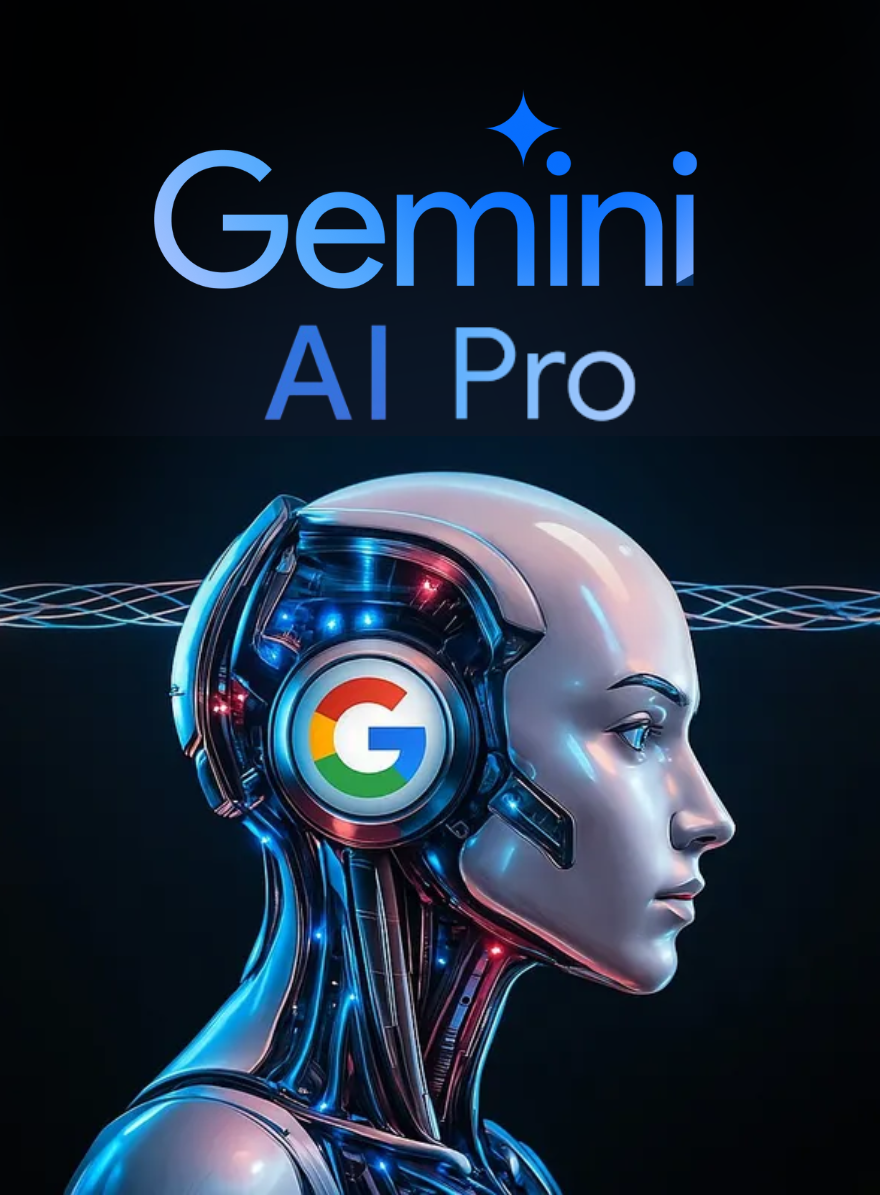 Google AI Pro – Gemini Pro – 12 Month (Annual)