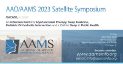 AAO/AAMS 2023 Satellite Symposium