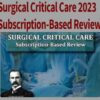 Osler Surgical Critical Care 2023