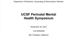 UCSF 7th Annual Perinatal Mental Health Symposium 2023