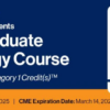 2025 UC San Diego Presents: Post Graduate Radiology Course – A Video CME Teaching Activity
