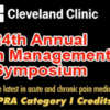 Cleveland Clinic 24th Annual Pain Management Symposium 2025