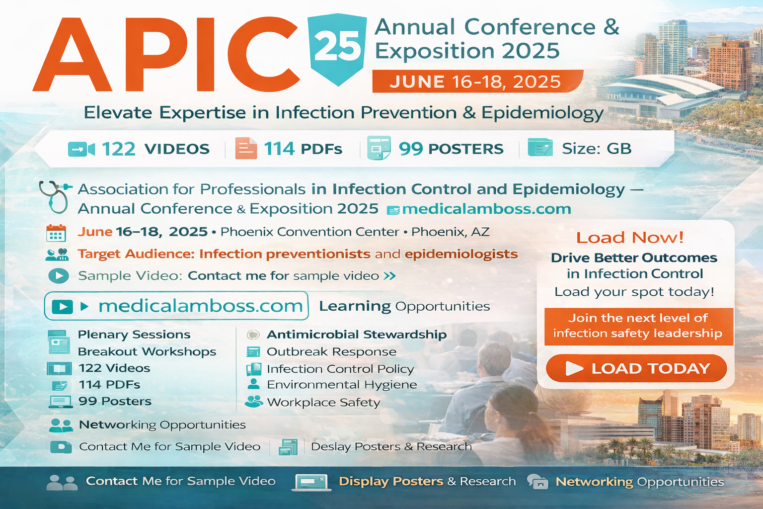 Association for Professionals in Infection Control and Epidemiology Annual Conference 2025