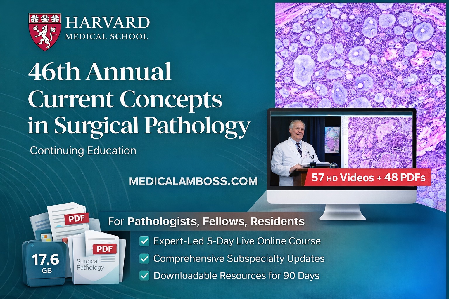 Harvard 46th Annual Current Concepts in Surgical Pathology 2025