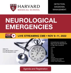 Harvard Neurological Emergencies 2022