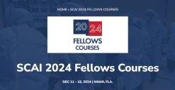 SCAI 2024 Fellows Courses