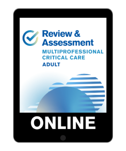 Society of Critical Care Medicine Multiprofessional Critical Care Review Adult 2025