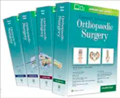 Operative Techniques in Orthopaedic Surgery, 4 Volumes Set, 3rd edition (Original PDF from Publisher)