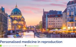 European Society of Human Reproduction and Embryology Personalised Medicine In Reproduction 2025