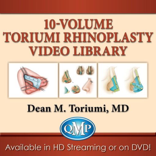 10-Volume Toriumi Rhinoplasty Video Library QMP