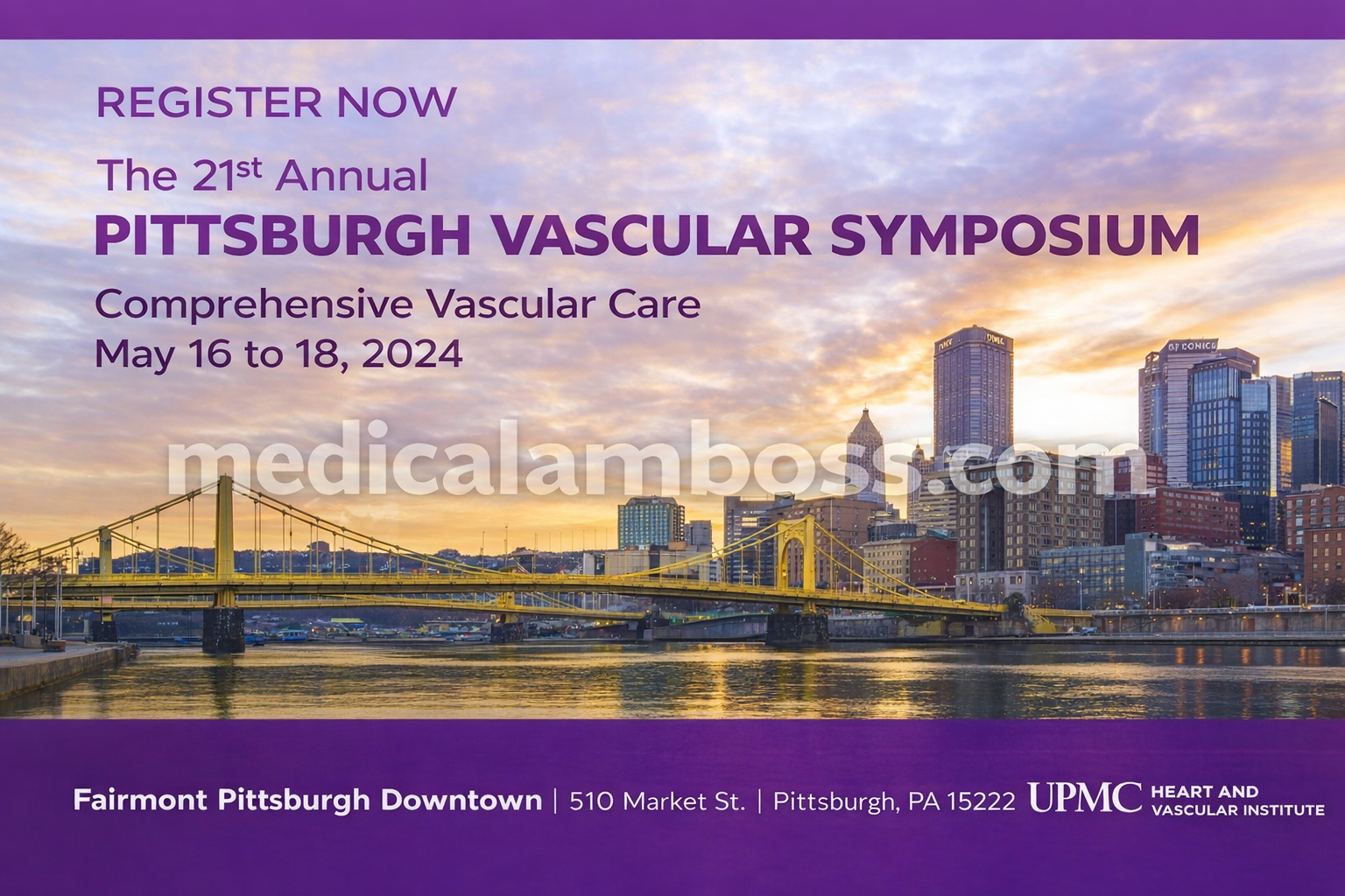 UPMC Pittsburgh Vascular Symposium Comprehensive Vascular Care 2024