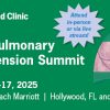 Cleveland Clinic Pulmonary Hypertension Summit 2025