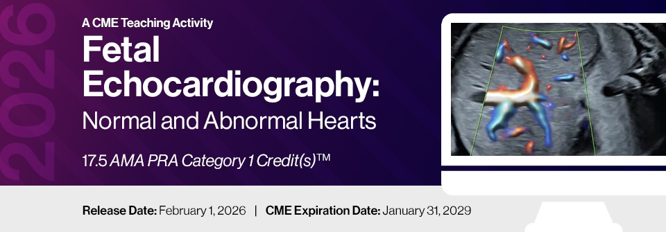 DocmedED 2026 Fetal Echocardiography Normal and Abnormal Hearts